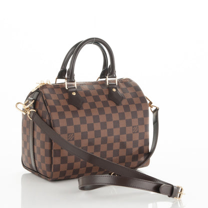Louis Vuitton Damier Ebene Speedy Bandouliere 25 4 of 8