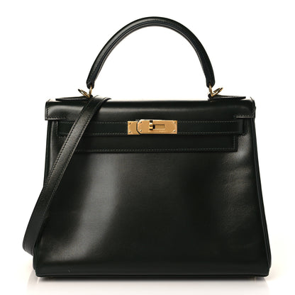 Hermes Box Kelly Retourne 28 Vert Fonce 1 of 9