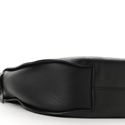 Louis Vuitton Cuir Plume Very Hobo Black 8 of 10