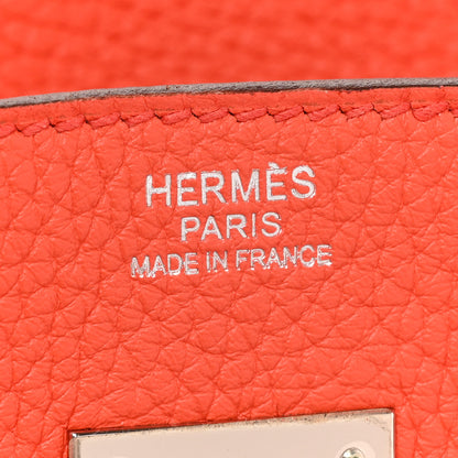 Hermes Togo Birkin 30 Feu 6 of 15