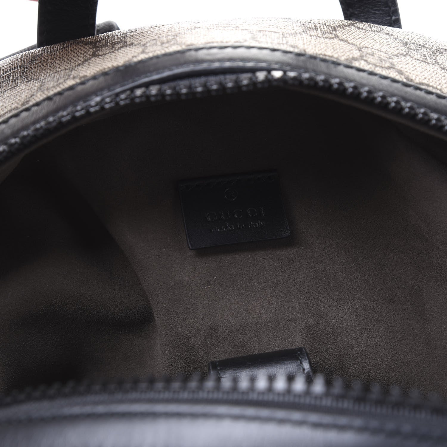 Gucci GG Supreme Monogram Medium Backpack Black 5 of 9