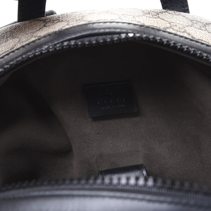 Gucci GG Supreme Monogram Medium Backpack Black 5 of 9