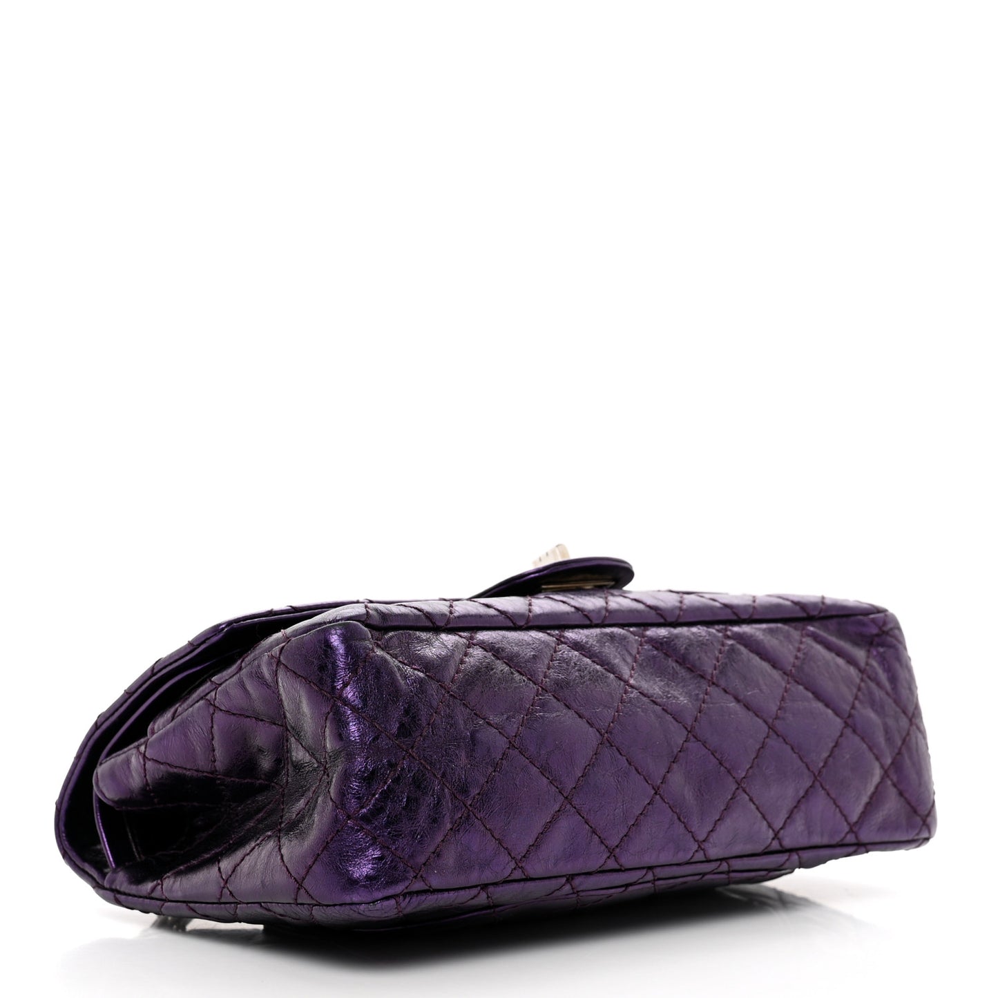 Metallic Calfskin 2.55 Reissue 225 Flap Violet