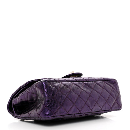 Chanel Metallic Calfskin 2.55 Reissue 225 Flap Violet 4 of 11