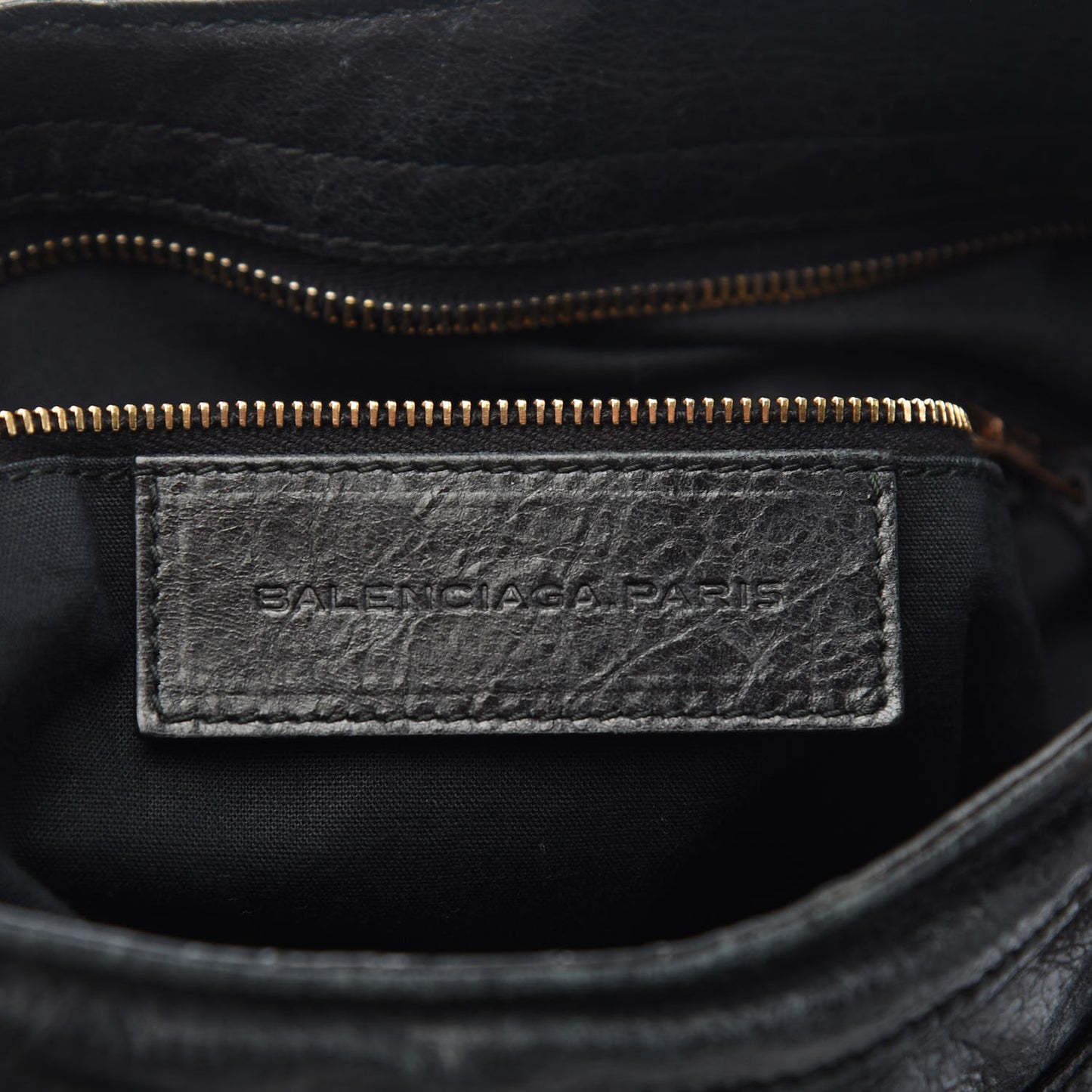 Agneau Giant 12 Rose Gold Hardware Velo Black