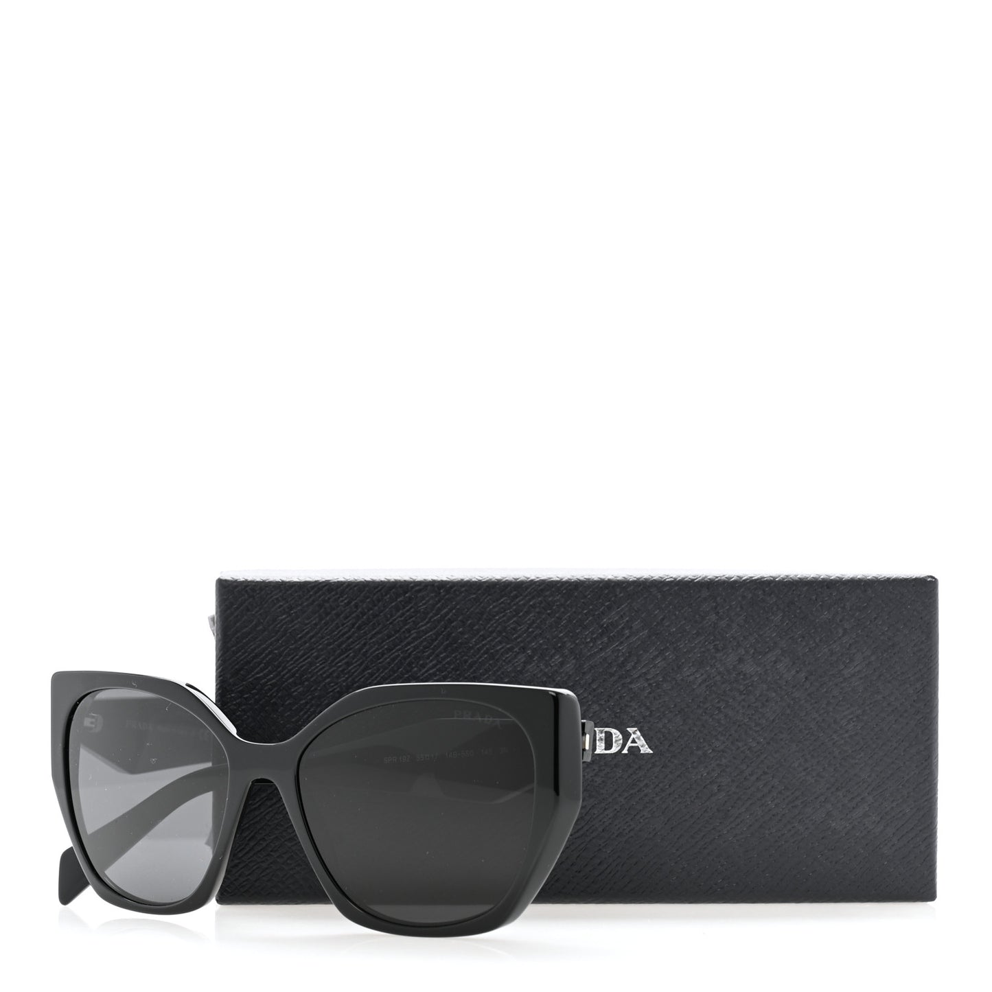 Acetate Symbole Sunglasses SPR 19Z Black
