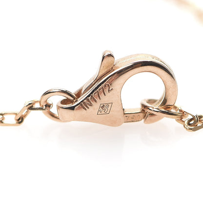 Cartier 18K Pink Yellow White Gold Trinity Heart Bracelet 5 of 6