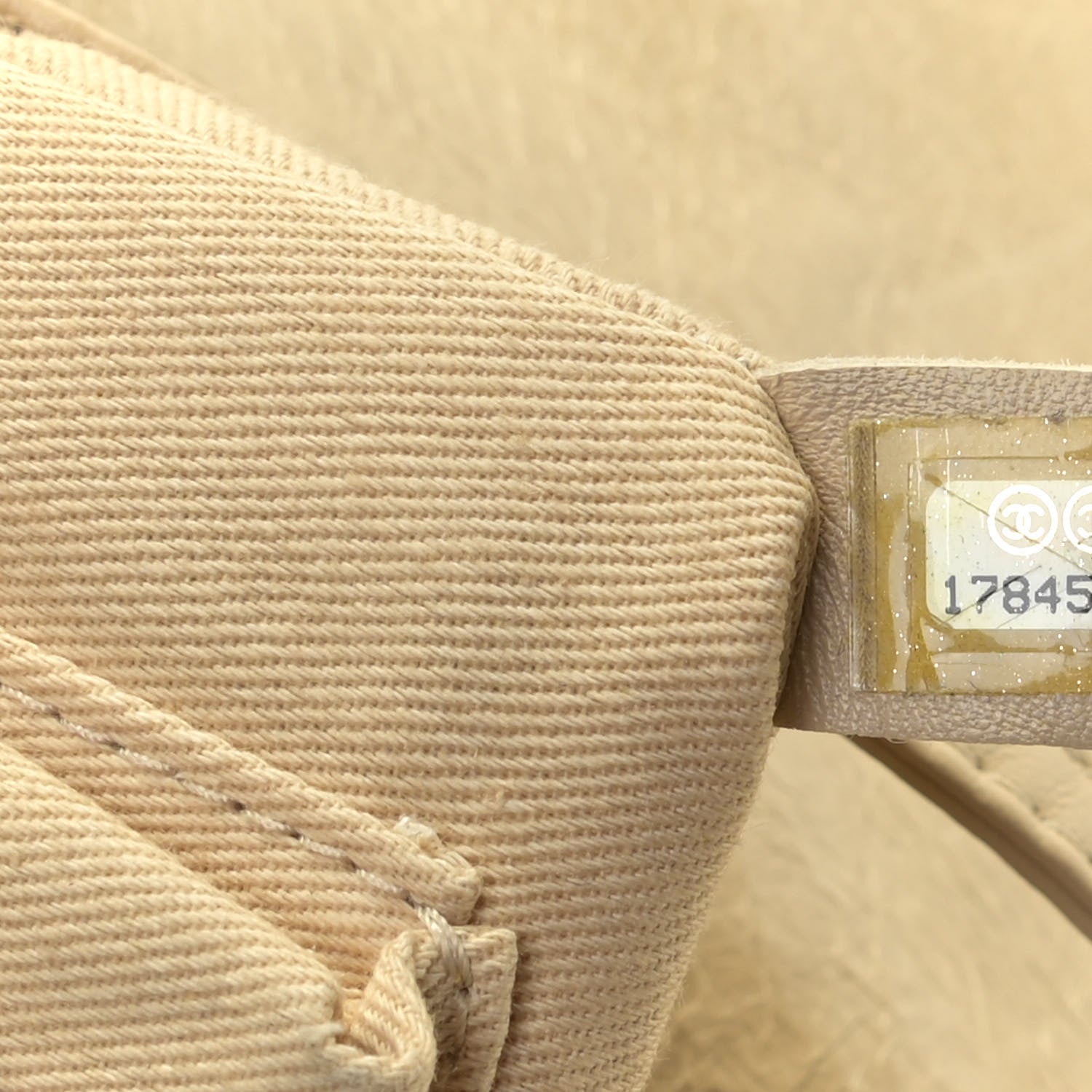 Chanel Glazed Calfskin Quilted Large Boy Flap Beige 6 of 12