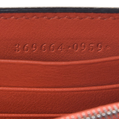 Gucci Shade Lux Calfskin Icon Wallet New Dark Orange 7 of 9