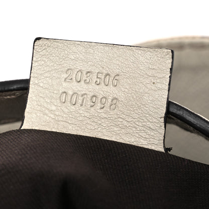 Gucci Monogram Medium Charlotte Hobo Off White 7 of 11