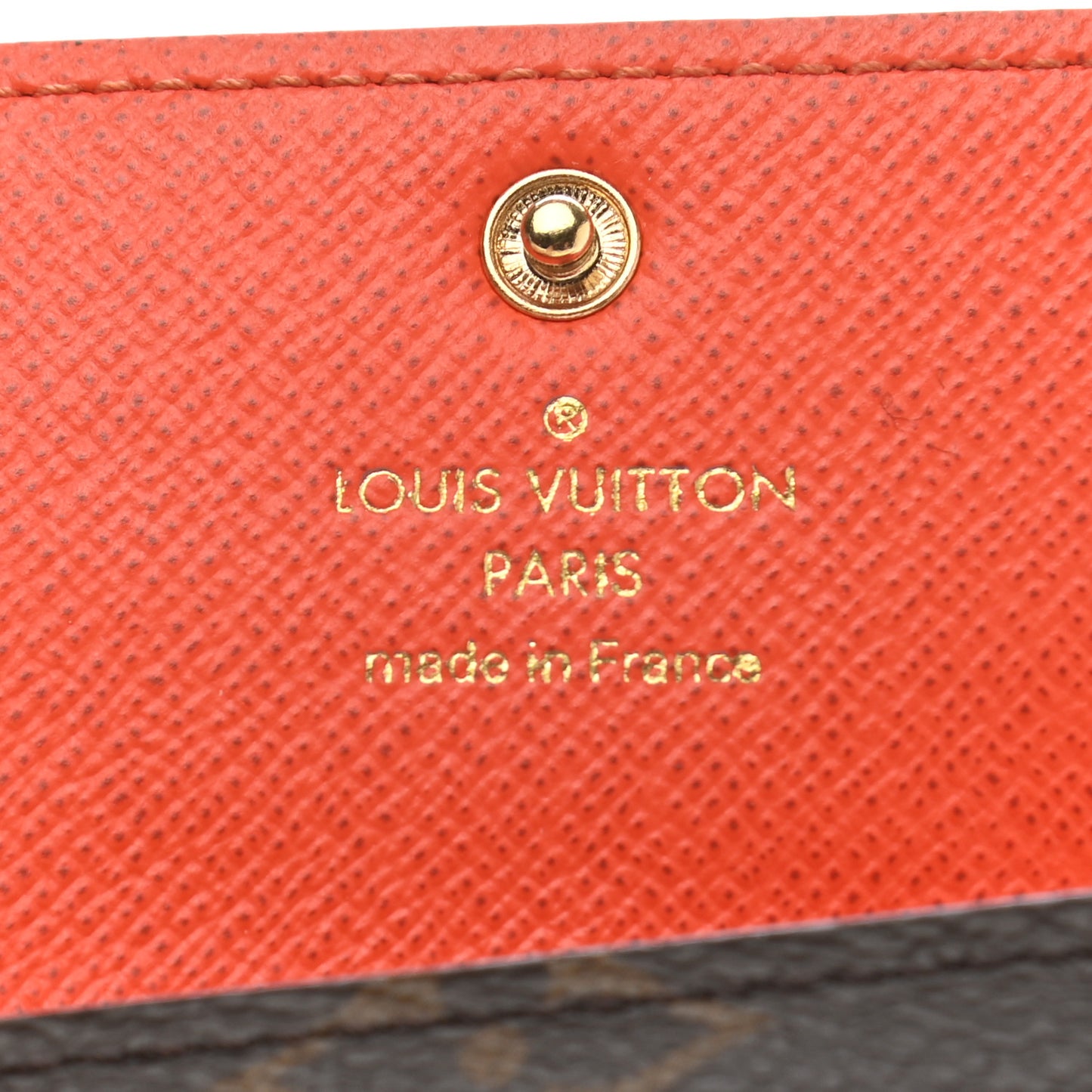 Monogram 4 Key Multicles Holder Poppy