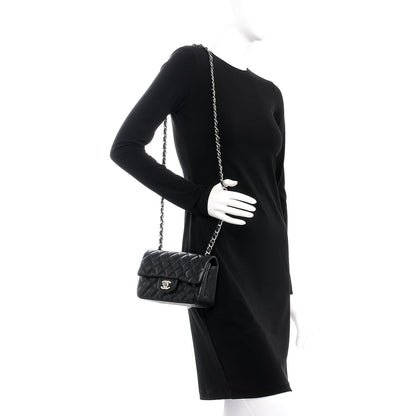 Chanel Caviar Quilted Mini Rectangular Flap Black 2 of 7