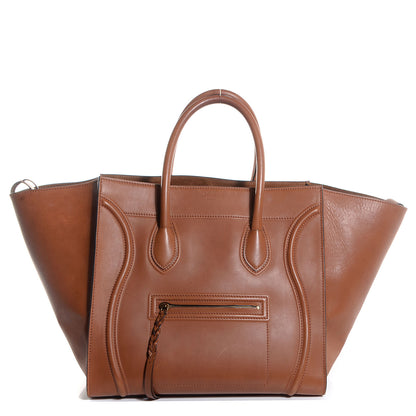Celine Natural Calfskin Large Phantom Luggage Tan 1 of 8