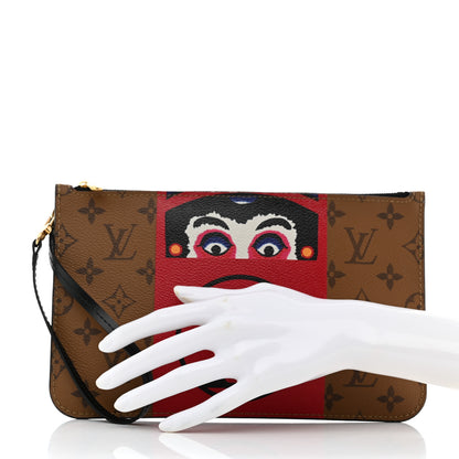 Louis Vuitton Monogram Kabuki Neverfull MM GM Pochette 2 of 8