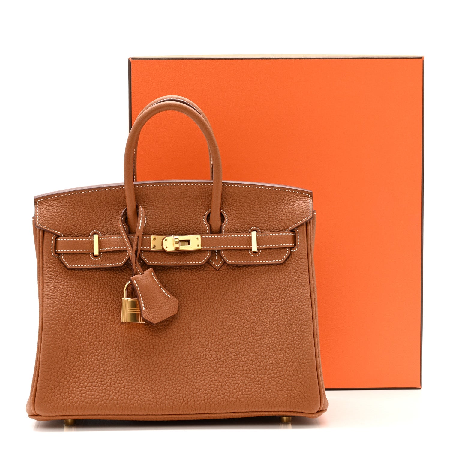 Hermes Togo Birkin 25 Gold 14 of 14
