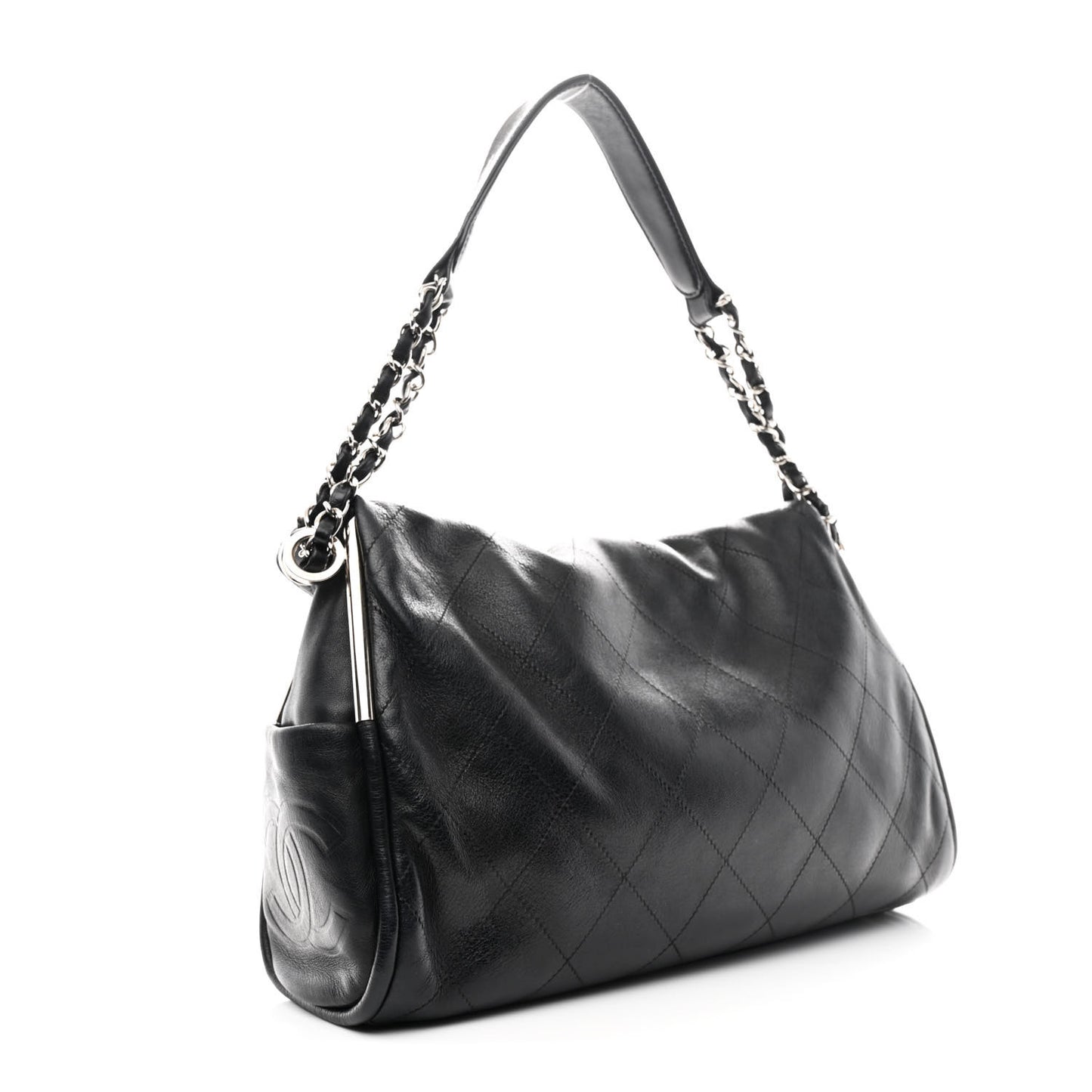 Lambskin Ultimate Soft Hobo Black