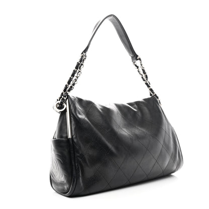 Chanel Lambskin Ultimate Soft Hobo Black 2 of 10