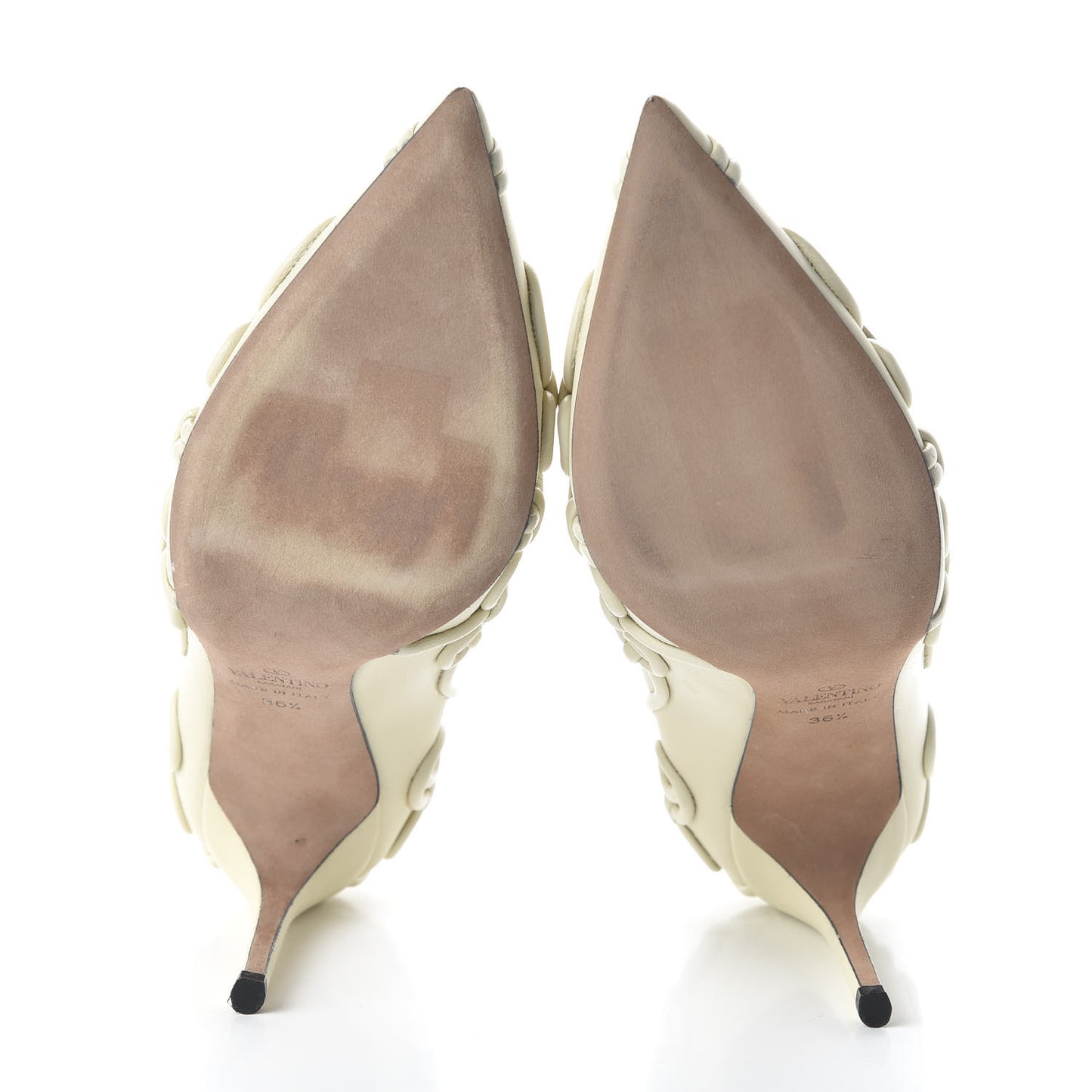 Nappa Swirl Pumps 36.5 Ivory