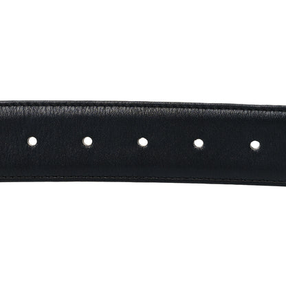 Gucci Calfskin Interlocking G 37mm Belt 75 30 Black 3 of 5