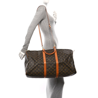 Louis Vuitton Monogram Keepall Bandouliere 55 2 of 10