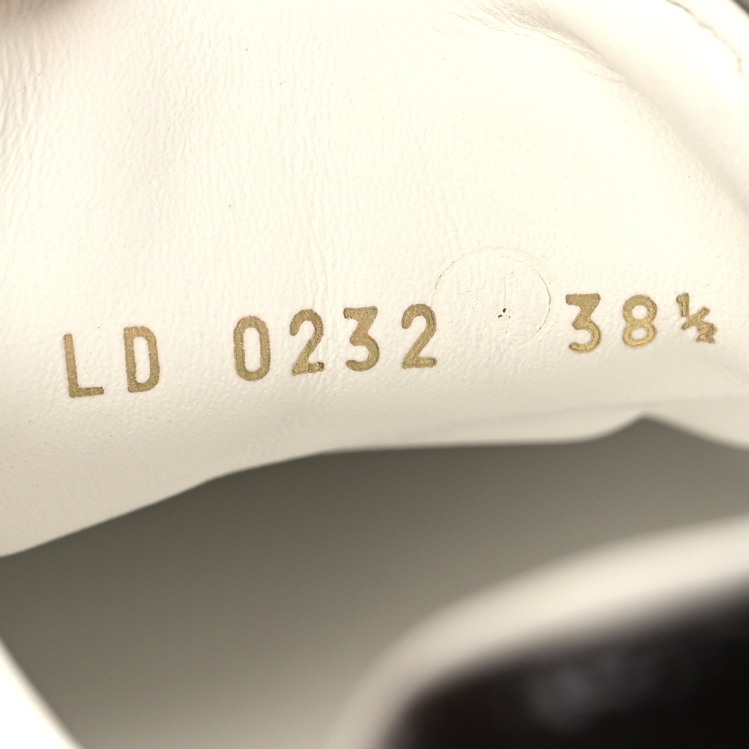 Louis Vuitton Monogram Sneakers 38.5 White 6 of 9