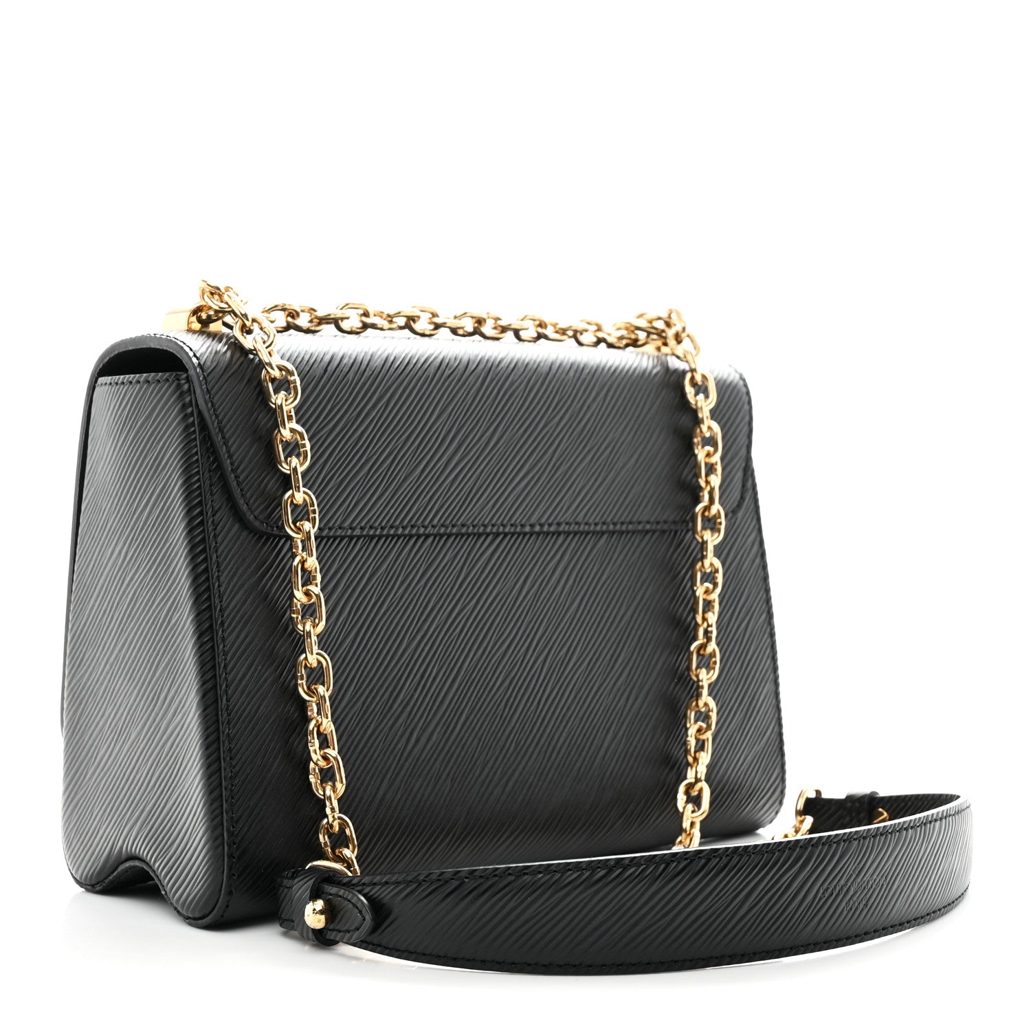 Louis Vuitton Epi Sequins Twist Shoulder Bag MM Black 4 of 12