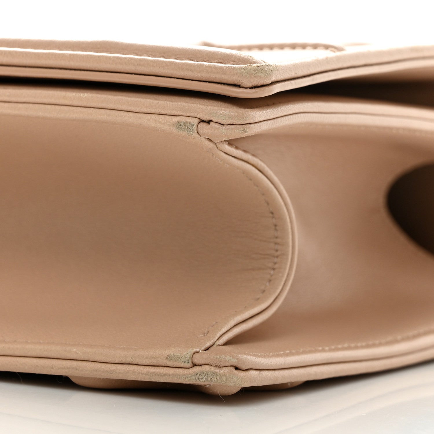 Christian Dior Lambskin Medium Diorama Flap Bag Nude 10 of 12