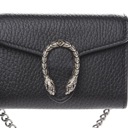 Gucci Calfskin Dionysus Coin Purse Black 7 of 8