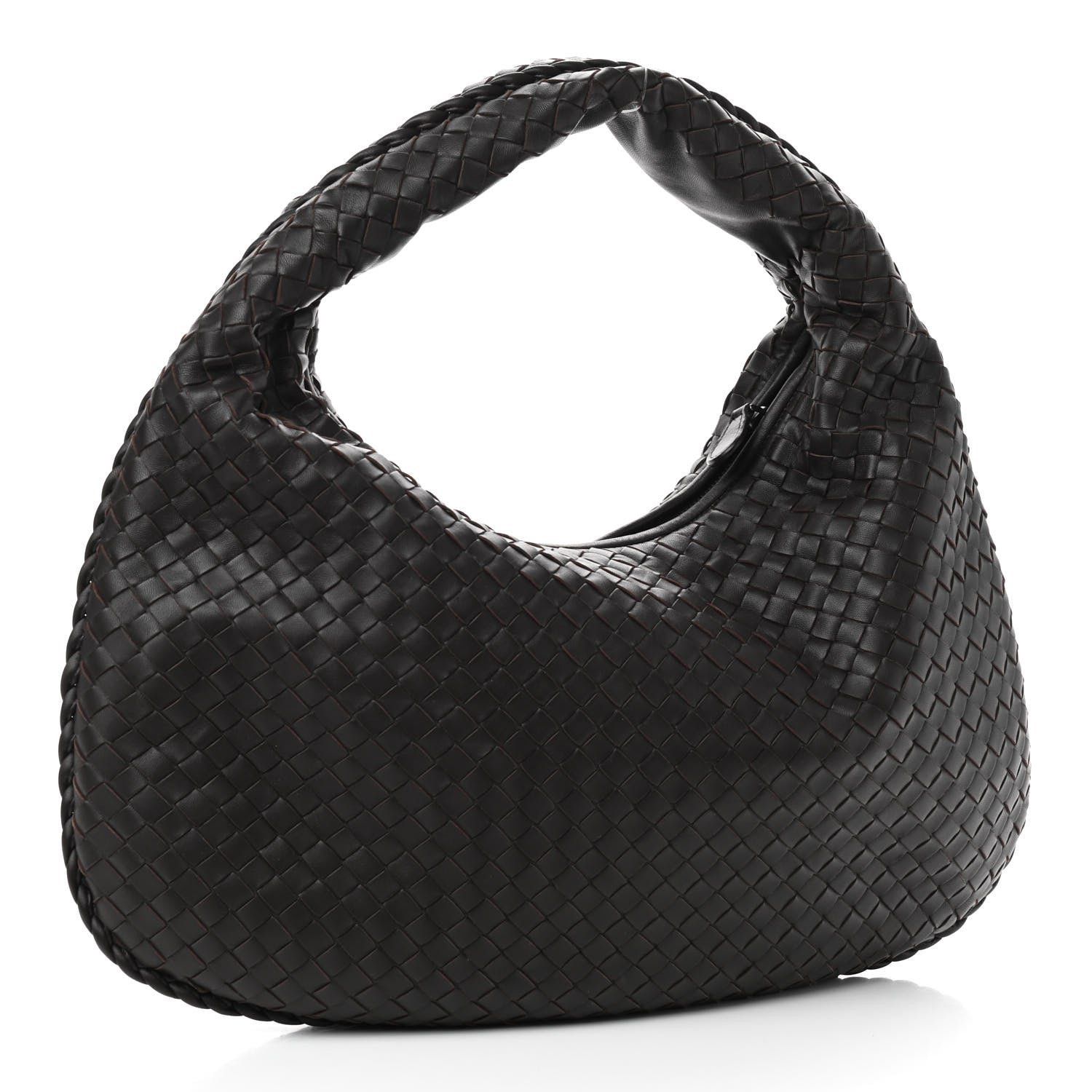 Bottega Veneta Nappa Intrecciato Medium Veneta Hobo Ebano 3 of 9