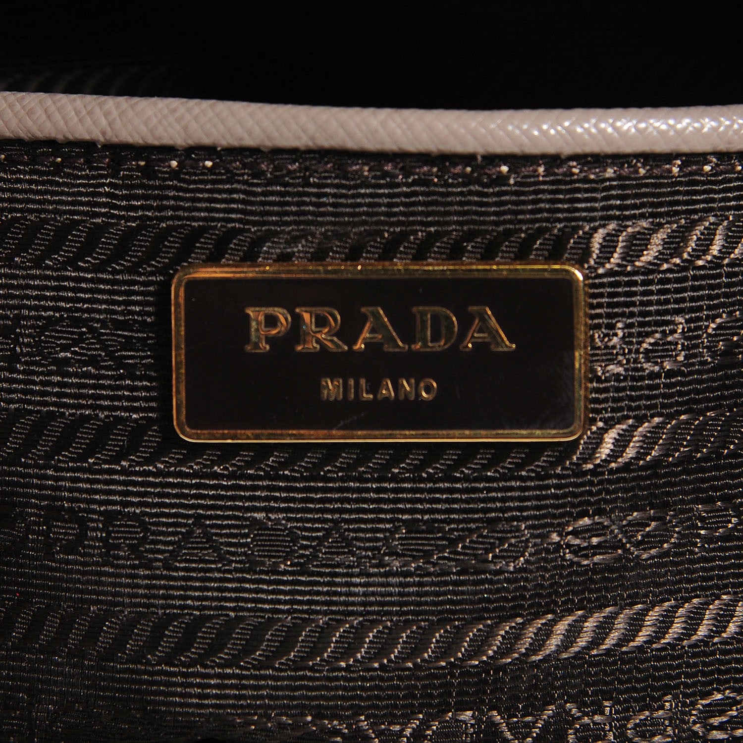 Prada Saffiano Lux Medium Double Zip Tote Argilla 8 of 12