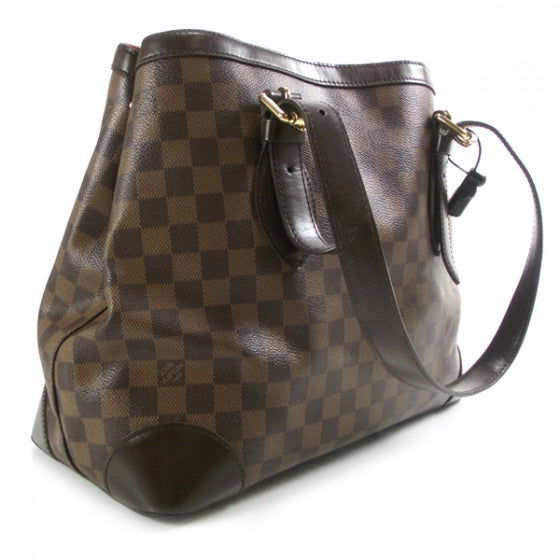 Louis Vuitton Damier Ebene Hampstead MM 3 of 10