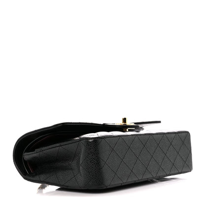 Chanel Caviar Quilted Medium Double Flap Black 4 of 12