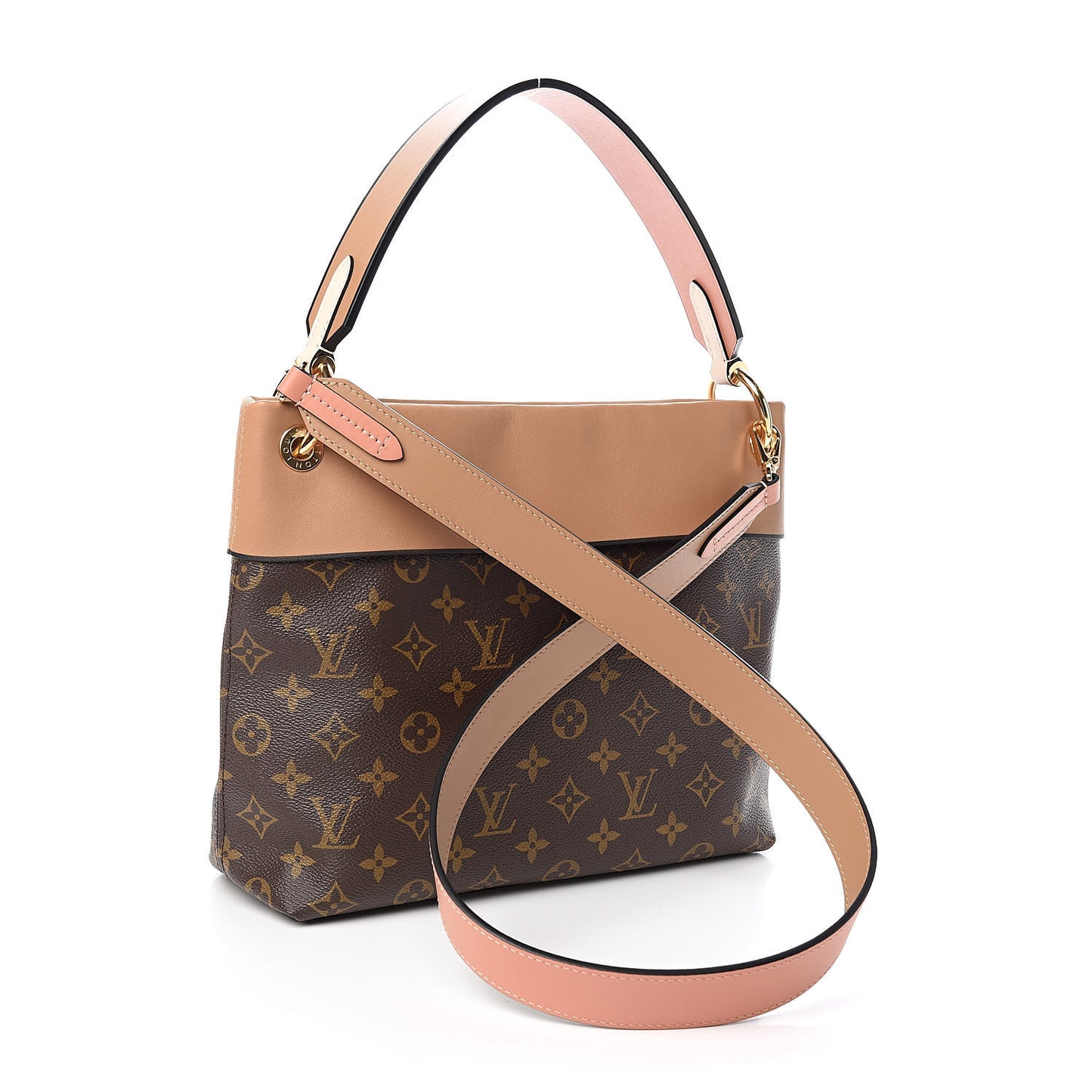 Monogram Tuileries Besace Sesame Peach Creme