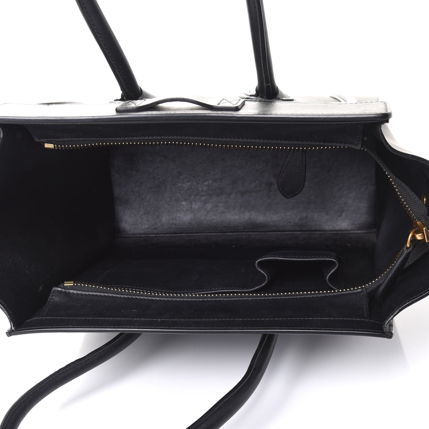 Smooth Calfskin Micro Luggage Black