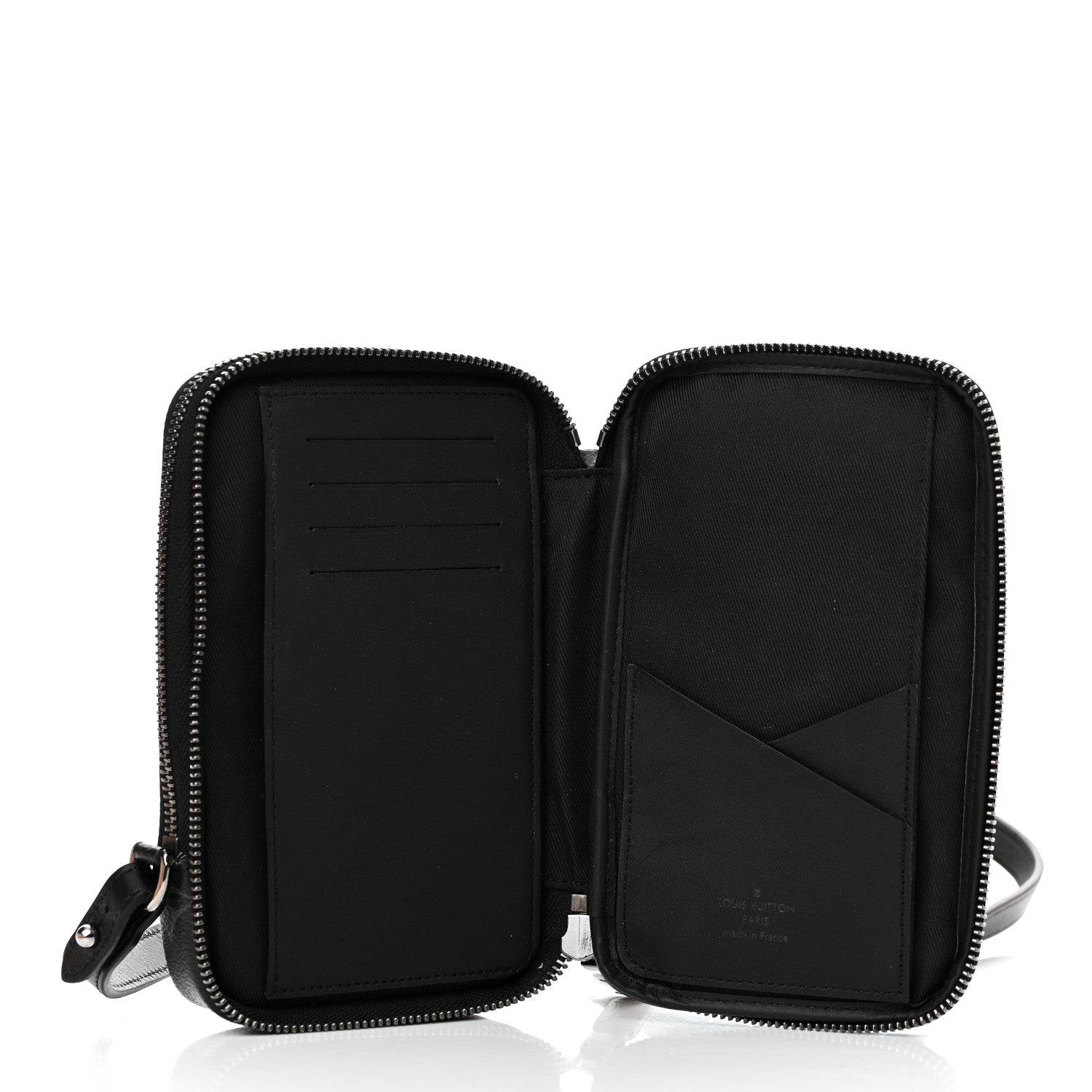 Louis Vuitton Monogram Eclipse Reverse Double Phone Pouch 5 of 11
