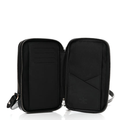 Louis Vuitton Monogram Eclipse Reverse Double Phone Pouch 5 of 11