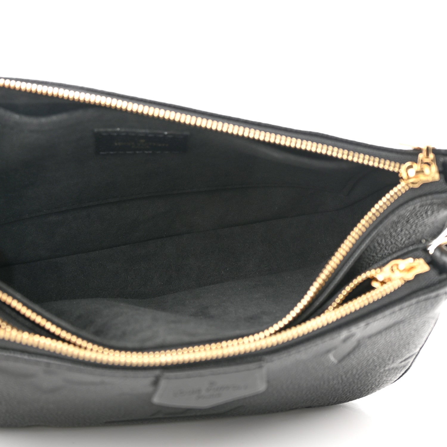Louis Vuitton Empreinte Monogram Giant Multi Pochette Accessories Black 5 of 11