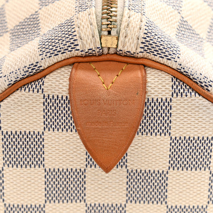 Louis Vuitton Damier Azur Speedy 35 6 of 13