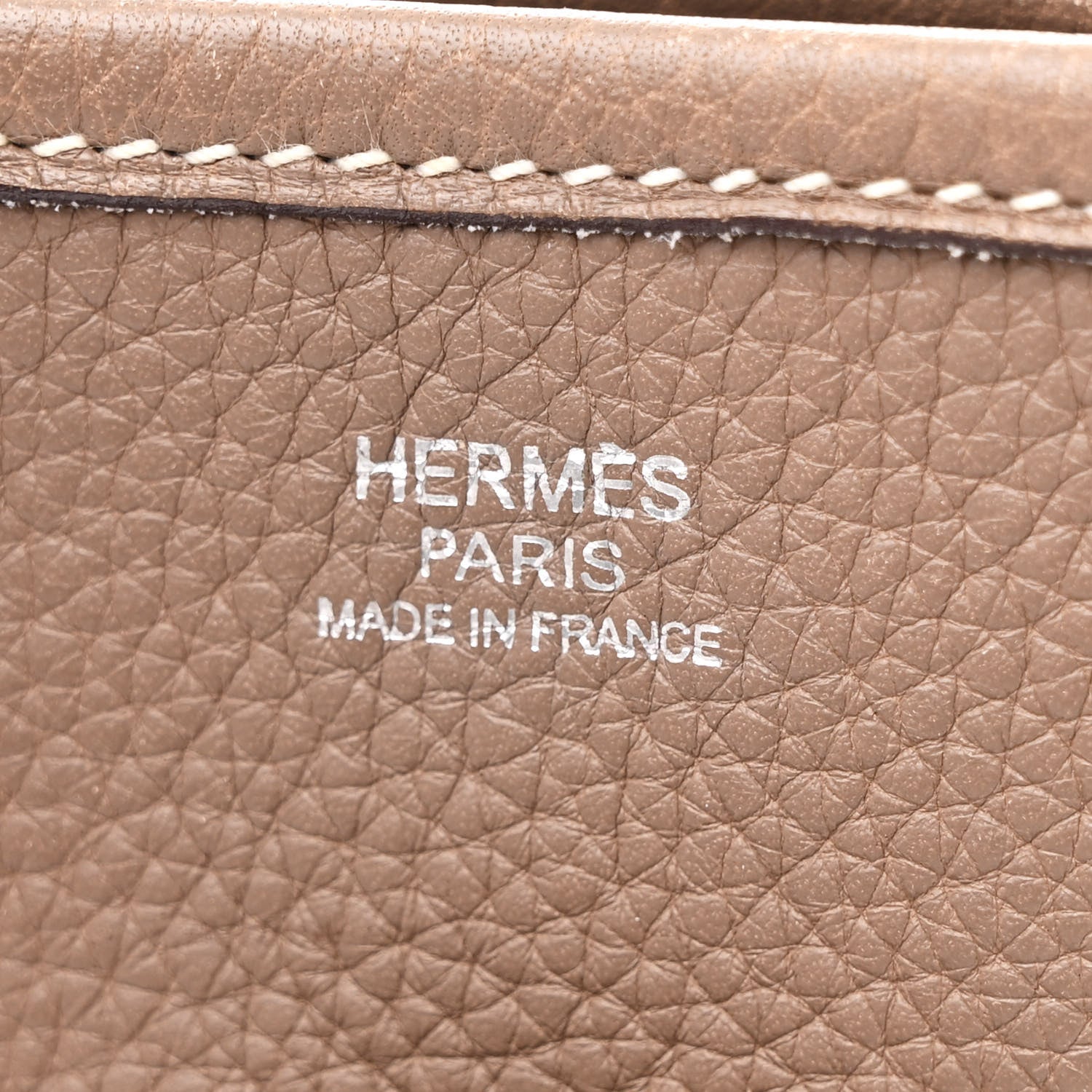 Hermes Taurillon Clemence Amazone Evelyne II PM Gris Tourterelle 6 of 12