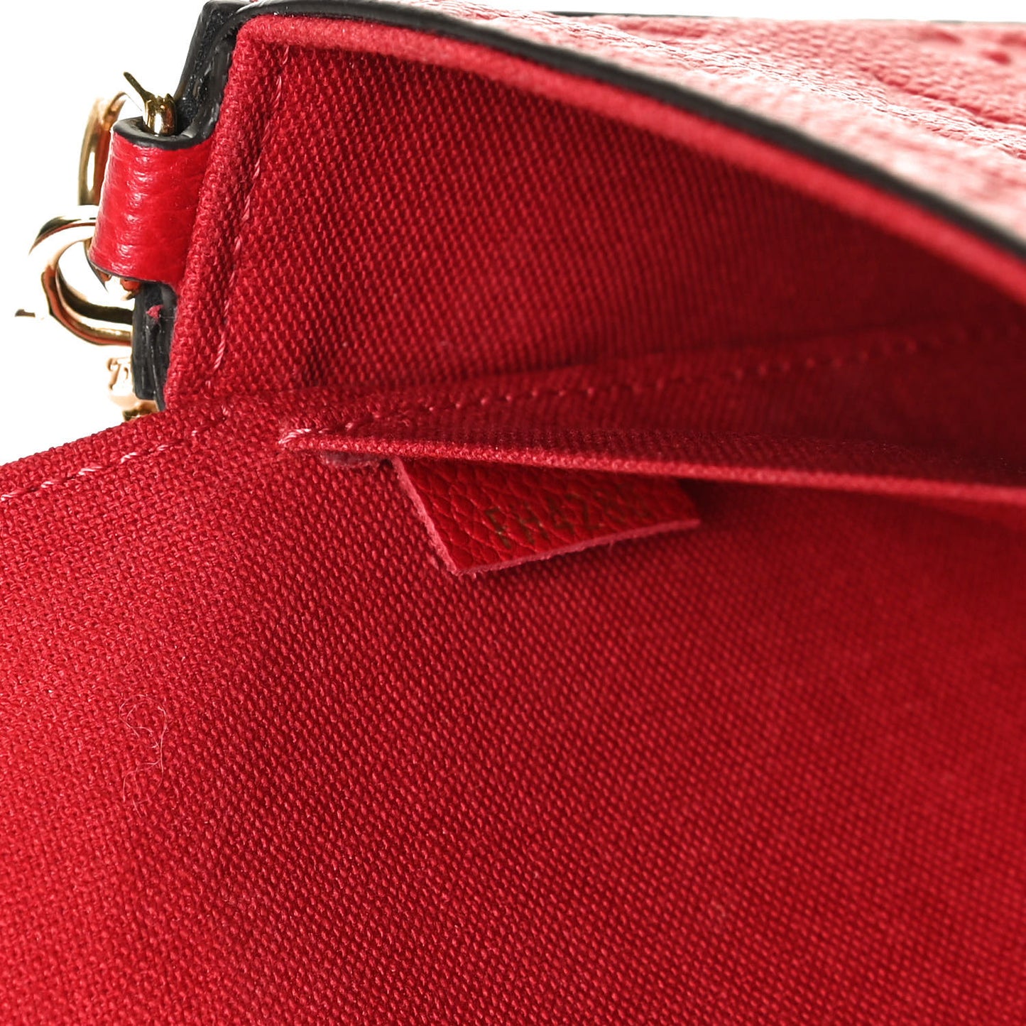 Empreinte Pochette Felicie Chain Wallet Scarlet