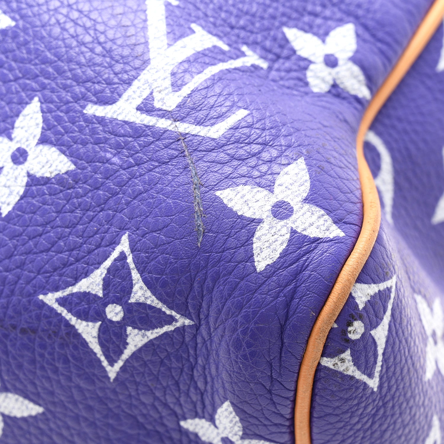 Louis Vuitton Calfskin Monogram Speedy P9 Bandouliere 40 Amethyst 11 of 12