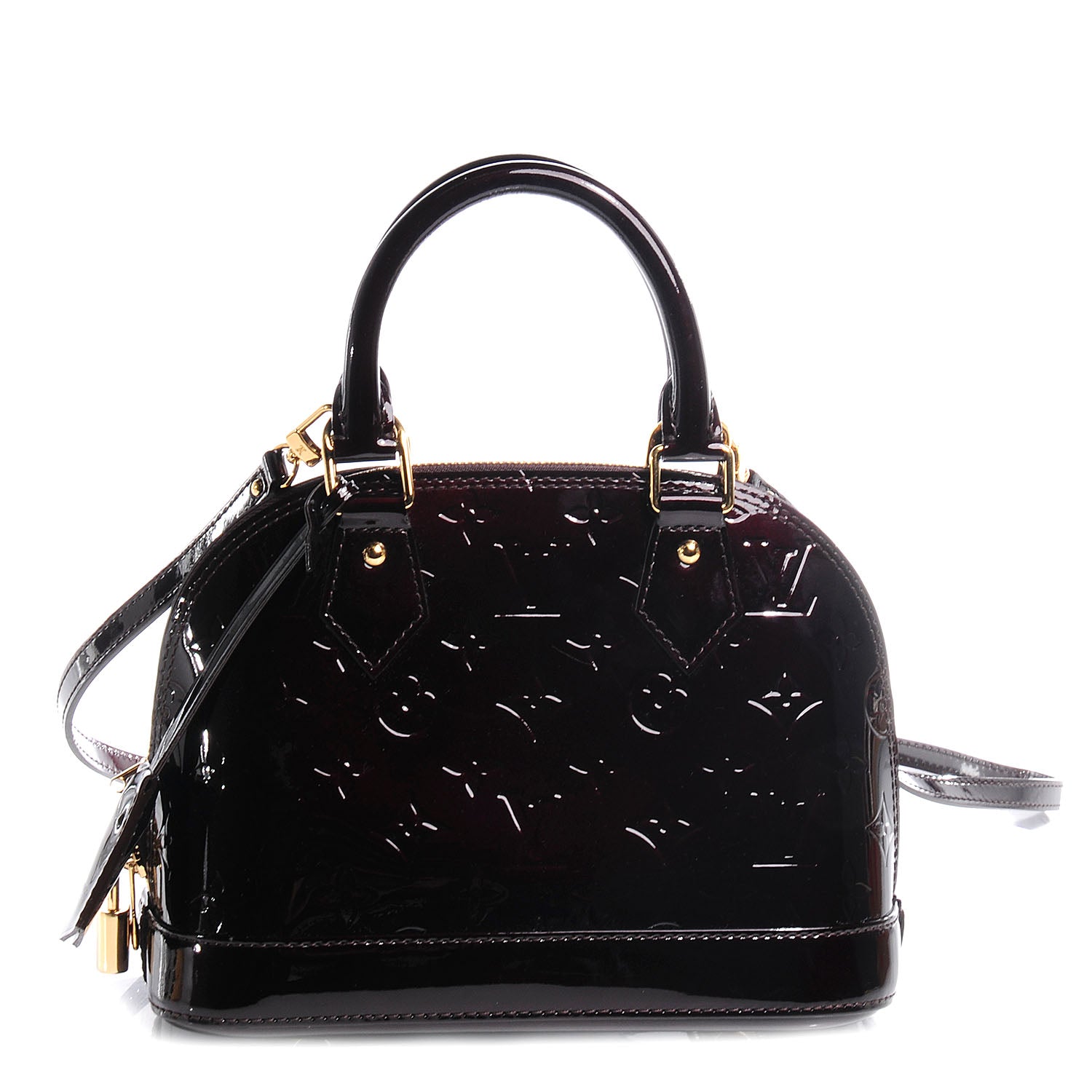 Louis Vuitton Vernis Alma BB Amarante 1 of 7