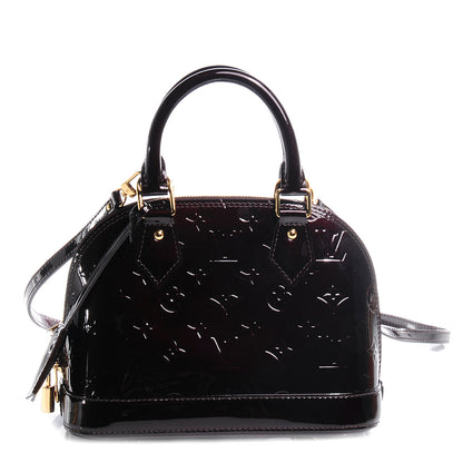 Louis Vuitton Vernis Alma BB Amarante 1 of 7