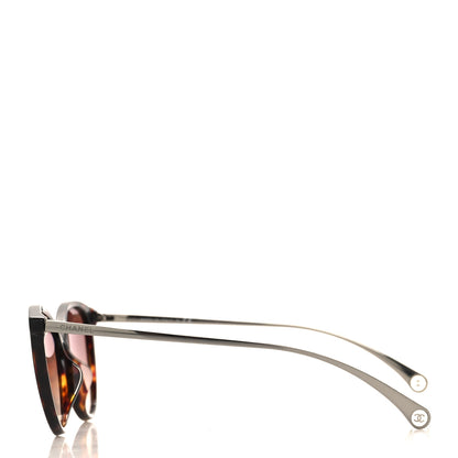 Chanel Acetate Cat Eye Sunglasses 6459-A Tortoise 3 of 7