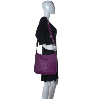 Hermes Taurillon Evelyne III PM Anemone 2 of 11