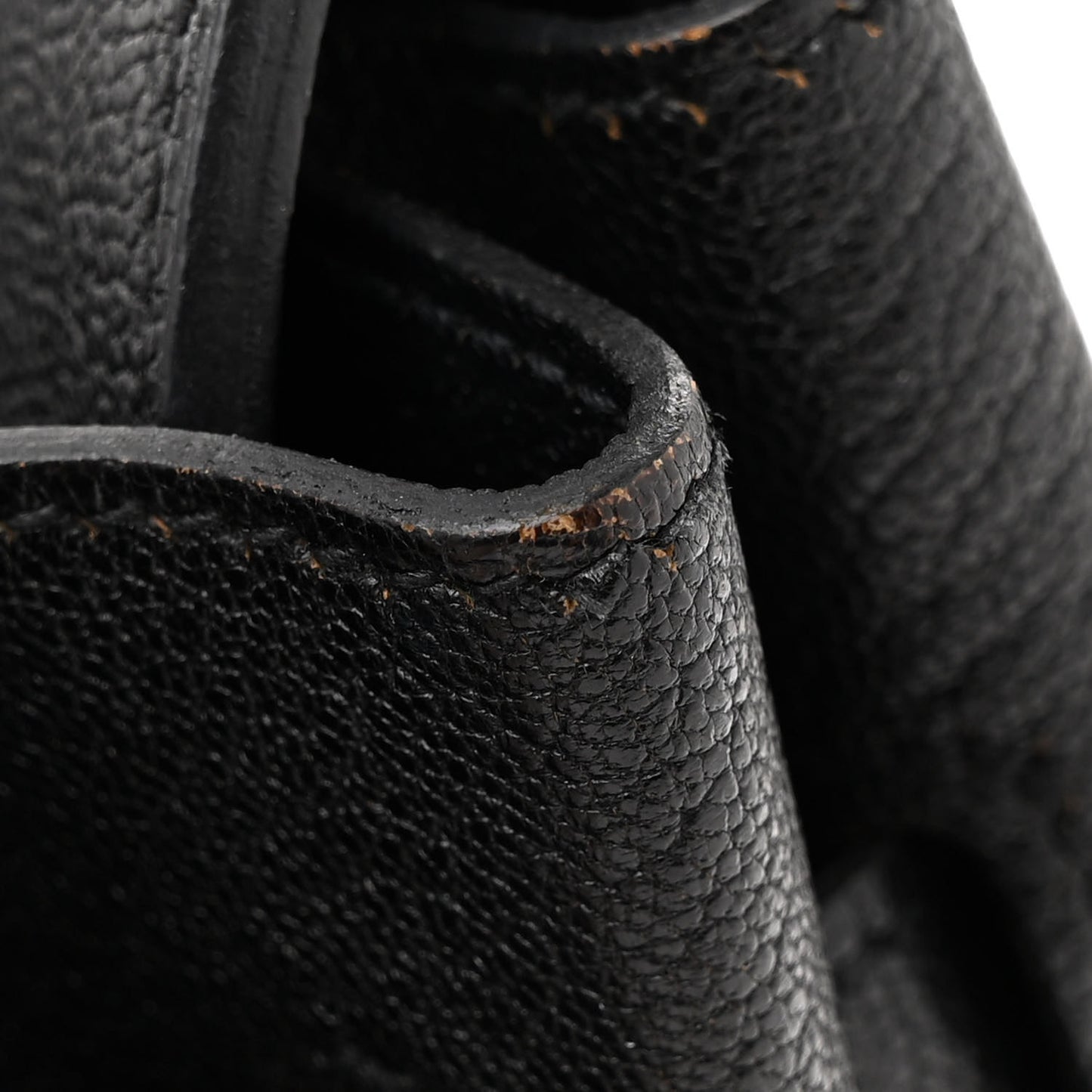 Chevre de Coromandel HAC Birkin 32 Black