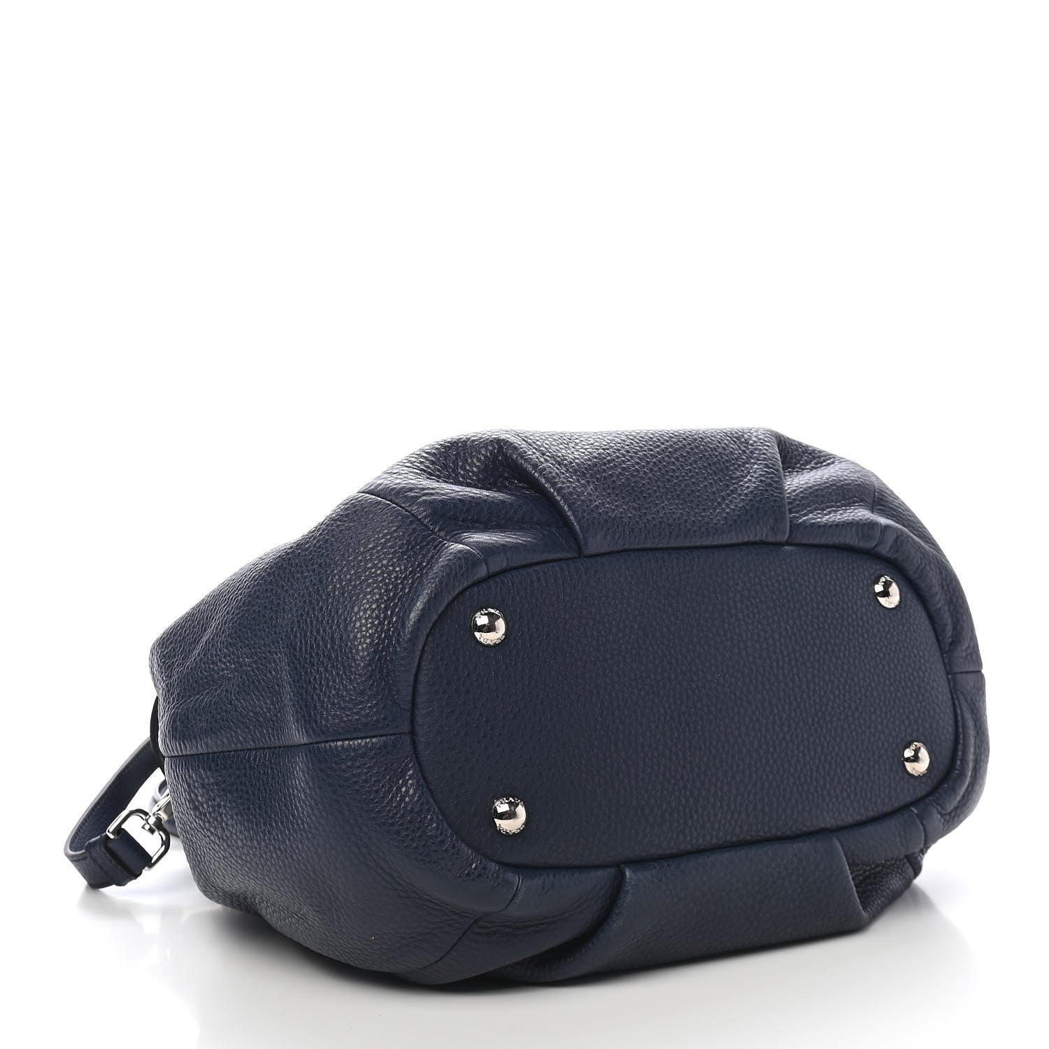 Prada Vitello Daino Satchel Baltico 3 of 8