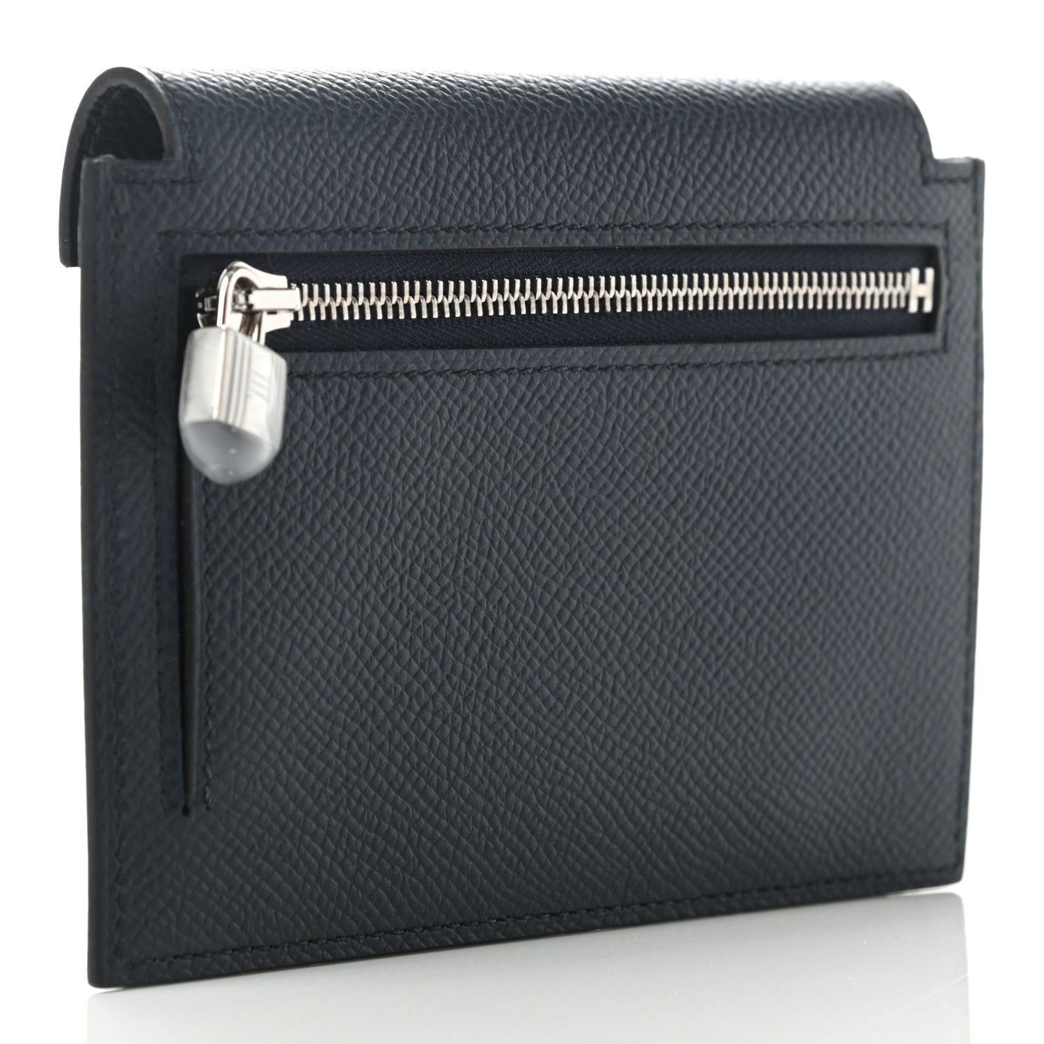 Hermes Epsom Kelly Pocket Compact Wallet Bleu Indigo 3 of 7