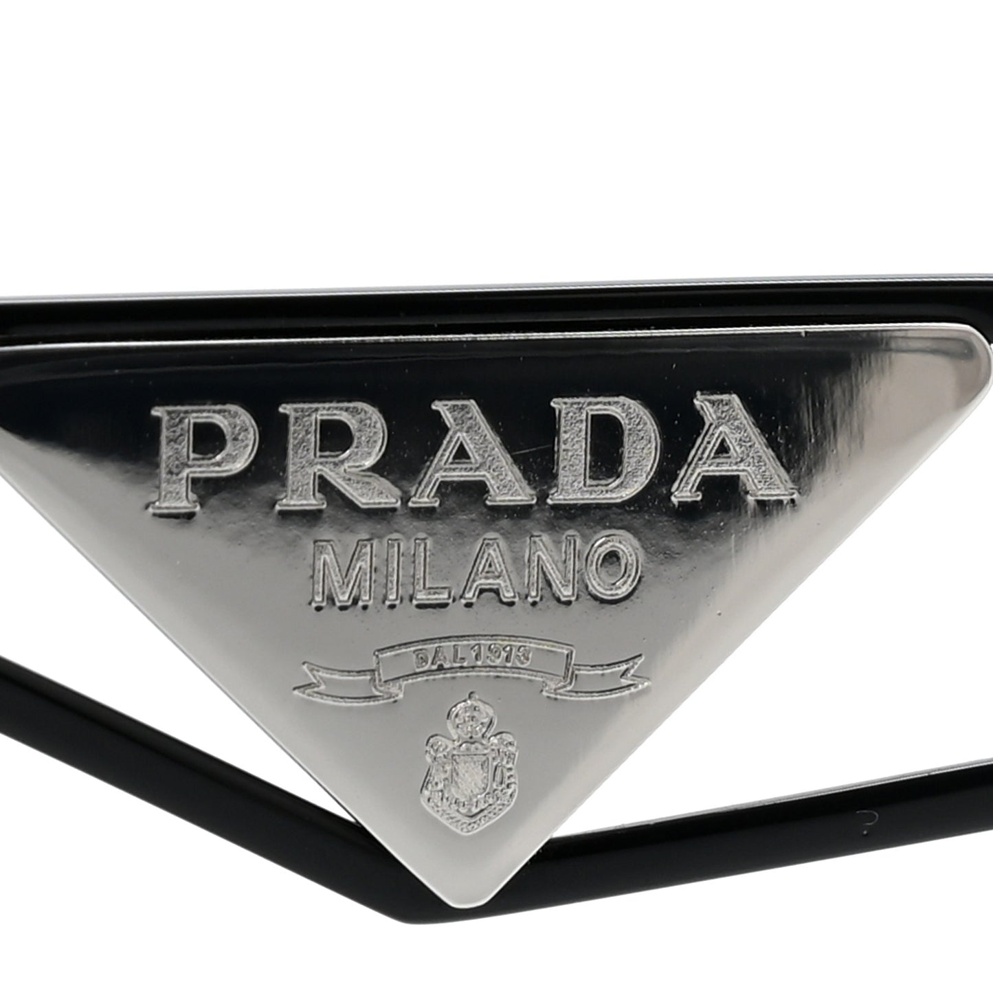 Acetate Sunglasses SPR 14Y Black Slate Gray