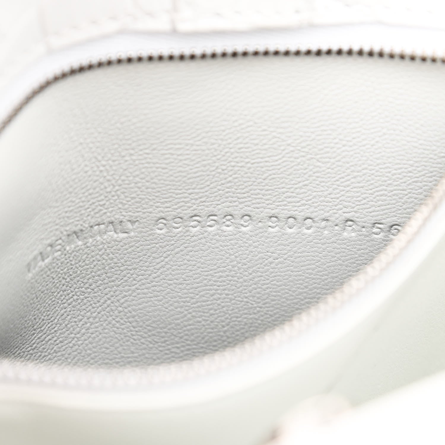 Balenciaga Shiny Super Supple Calfskin Crocodile Embossed Small XX Bag Optic White 7 of 10